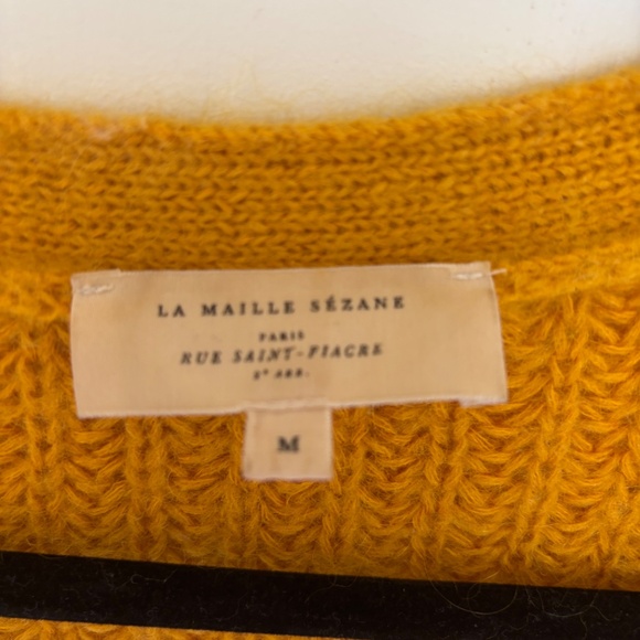 Sezane Basile Cardigan - gold - M - Picture 3 of 5